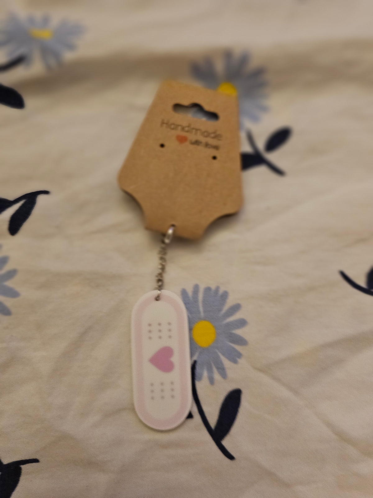 Band-aid Acrylic Keychain