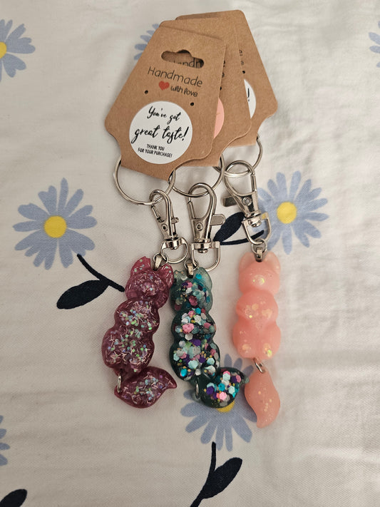 fox Resin keychains
