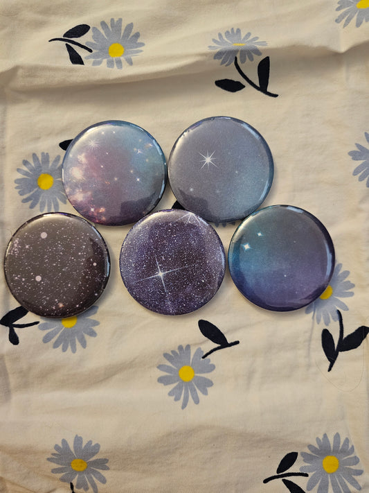 2.25" mystery midnight button pin