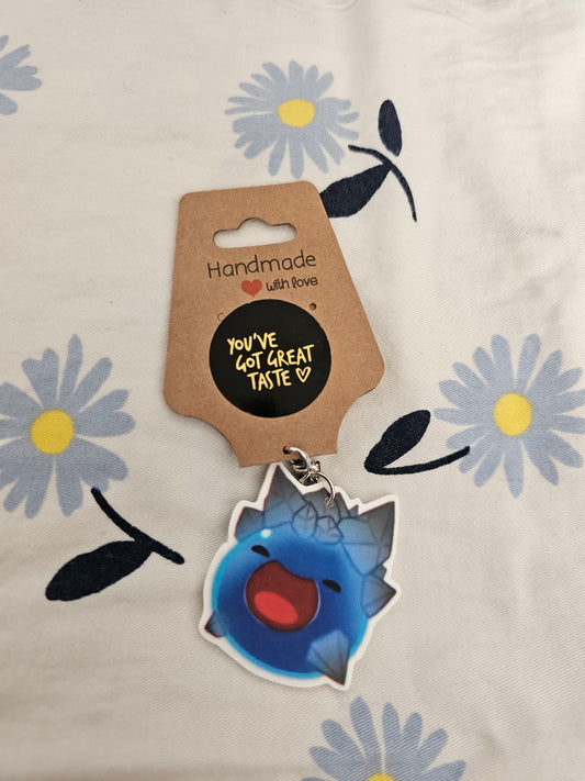 rock slime keychain