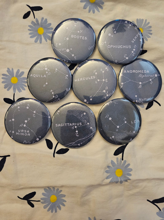 2.25" constellation pins