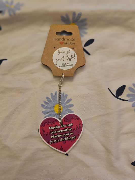 Not sensitive Keychain